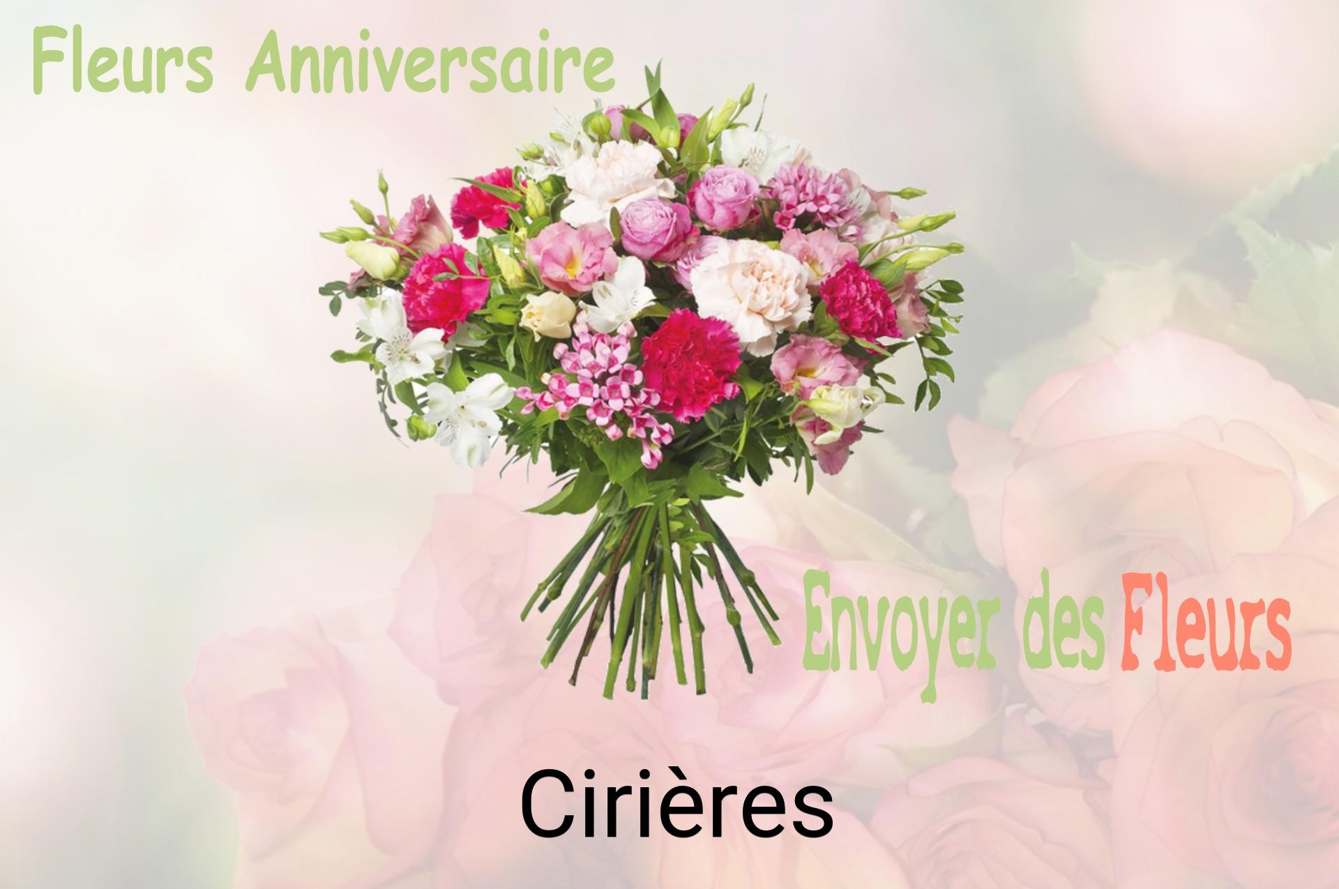 Bouquet de fleurs d’anniversaire livré à Cirières